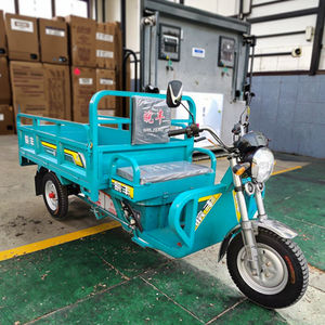 Китайский трехколесный грузовой электротрицикл с открытым кузовом, 1500 Вт, 1,9 м, три двери, грузоподъемность 400 кг, скорость 30 км/ч - Product Image 5