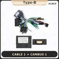 Aijia Cadre d'autoradio stéréo pour Benz C-CLASS W203/GLK-CLASS C209 2005-2009 Android 9 pouces Cadre de voiture Accessoires de voiture