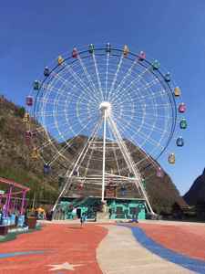 Manège Grande Roue pour Parcs d'Attractions, Jardins de Trampolines, Auto-Scooter en Fibre de Verre, Plastique, Métal et Acier Durables - Product Image 4