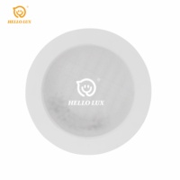 Eclairage de panneau lumineux rond 18W, nouveau modèle privé, rétroéclairage led encastré en plastique