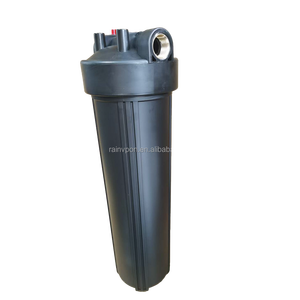 Durevole filtro acqua blu grande da 20 pollici che alloggia tutta la casa Pre-cartuccia singola filtro Jumbo bere sotto-lavandino acqua di casa - Product Image 1