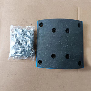 Ensemble <span class=keywords><strong>de</strong></span> garnitures <span class=keywords><strong>de</strong></span> <span class=keywords><strong>frein</strong></span> pour camion robuste sans amiante pour MAN pour <span class=keywords><strong>Mercedes</strong></span> pour Benz le plus populaire WVA19486 19487 19488 60000KM nouveau Condi - Product Image 2