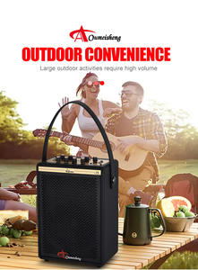 Eurusom V6 6 "ad alta potenza esterna di piccole dimensioni Multi-funzione Wireless <span class=keywords><strong>K</strong></span> OK microfono Party altoparlante - Product Image 6