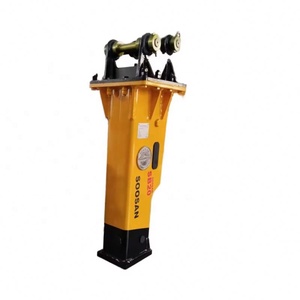 Casse-pierre hydraulique Silence Box Type SB20 pour mini-excavatrices Bob Cat, chargeuse compacte, 1,2 à 3 tonnes, travaux de démolition, burin - Product Image 1