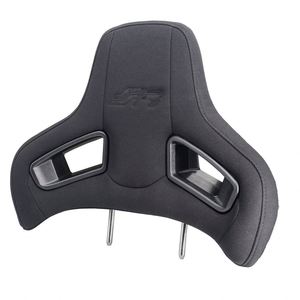 Simoni Racing PGT2 Black Fabric Universal Headrest <b>Interior</b> <b>Accessories</b> - Product Image 1