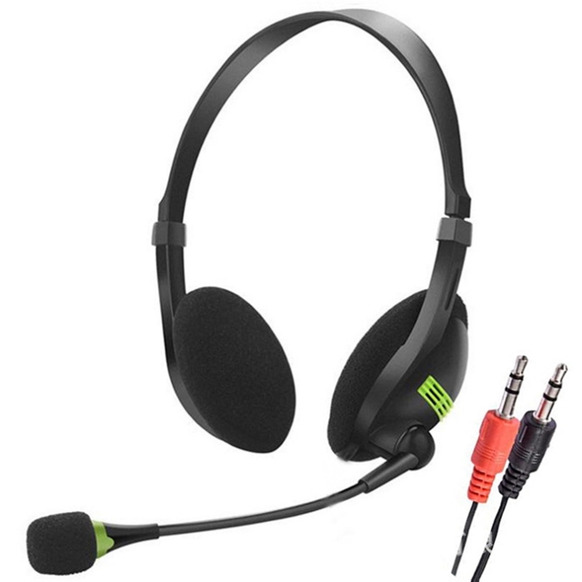 Cheap Price KINGGARD Micro 1.8m Cable with 3.5mm Plug Wired Headset Microphone with Active Noise Cancellation (ANC)