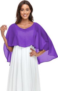 Pull en mousseline de soie élégant pour femmes châle Cape Lady jaune violet couleur crème solaire longue écharpe - Product Image 2