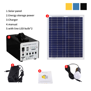 ตัวอย่างฟรี 128WH 256WH สถานีพลังงานแสงอาทิตย์แบบพกพา สำหรับตั้งแคมป์กลางแจ้ง เครื่องกำเนิดไฟฟ้าพลังงานแสงอาทิตย์ แบตเตอรี่สำรองพลังงานแสงอาทิตย์ พร้อมแผงโซลาร์เซลล์ - Product Image 3