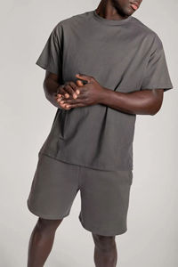 Gran oferta de verano, chándal deportivo, chándal, chándal Unisex para hombre, conjuntos de chándal, camisetas y pantalones cortos ligeros simples para correr - Product Image 5