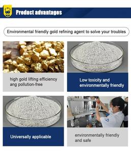 สารละลายทองคำแบบผงชนิดแข็ง ไม่ใช้ซิลิโคนไนด์ สูตร GCG JINCHAN Eco Gold Leaching Reagent ปี <span class=keywords><strong>2026</strong></span> - Product Image 4