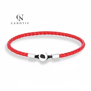 <span class=keywords><strong>Bracelet</strong></span> en <span class=keywords><strong>cuir</strong></span> tressé pour <span class=keywords><strong>homme</strong></span>, fermoir argenté minimaliste, <span class=keywords><strong>bracelet</strong></span> en <span class=keywords><strong>cuir</strong></span> noir tissé, bijoux tendance, cadeau pour lui - Product Image 6