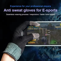 Guantes para Juegos Nintendo Switch, Antideslizantes y Antiarañazos para PUBG, Call of Duty, LOL