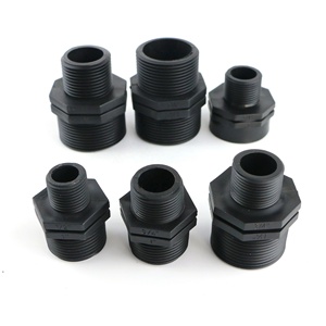 Adaptateur de raccord mâle MNPT 2 pouces vers 1 1/2 pouces, réducteur multi-PP en plastique, raccords filetés réducteurs, connecteurs de tuyaux d'irrigation - Product Image 1