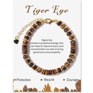 Nuovo Braccialetto Trendy con Perline di Turchese <span class=keywords><strong>e</strong></span> <span class=keywords><strong>Ametista</strong></span> Naturale per Donne <span class=keywords><strong>e</strong></span> Uomini, Catena Placcata <span class=keywords><strong>Oro</strong></span> 14k, Gioielli per Guarigione Spirituale - Product Image 2