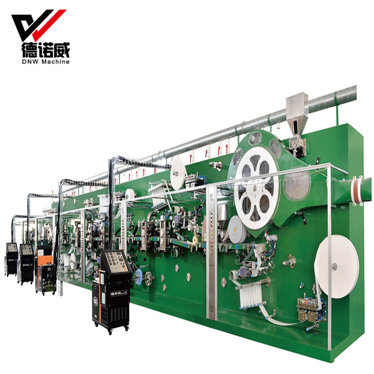sanitary pad production line