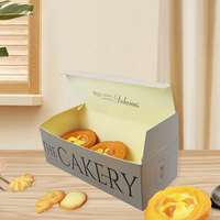 Boîte d'emballage alimentaire jetable en papier artistique avec logo personnalisé, en carton recyclable de qualité alimentaire pour la restauration rapide à emporter