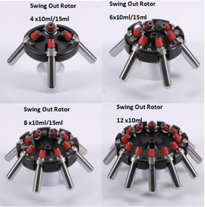 אמין מהיר enchtop מעבדה צנטריפוגה עבור דליים נדנדה 4-8 50 מ "ל/15 מ" ל/10 מ "ל/5 מ" ל צינורות 5000 סל "ד 0-99 דקות טיימר - Product Image 5