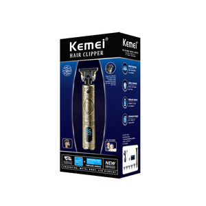 Cortadora de Pelo Inalámbrica Kemei KM-PG1815 con Batería de Litio de 1500 mAh, Recortadora de Pelo Profesional, Recargable, con Cuchilla en T, Recortadora Europea <span class=keywords><strong>T9</strong></span> - Product Image 5