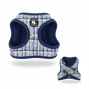 Conjunto de Arnés para Perro Personalizado OEM, Arnés Ajustable de Tweed con Correa para Perro, Entrenamiento de Mascotas, Conjunto de Arnés de Lujo Personalizado para Perro - Product Image 3
