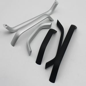 Poignées de luxe en alliage d'aluminium finition mate, poignées de haute qualité, élégantes pour tiroirs et armoires, modernes pour armoires et commodes - Product Image 2