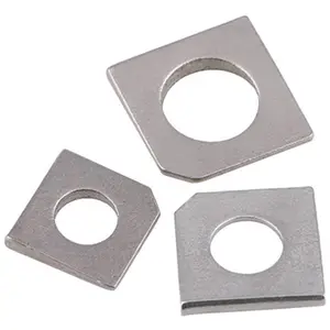 stainless steel 316 square bevel gasket square flat Washer Square Taper Washers For Slot Section