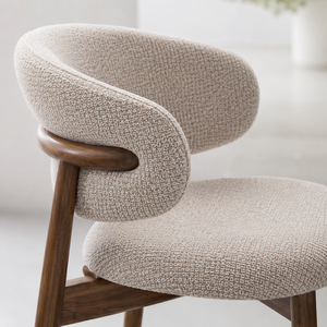 Taburete <span class=keywords><strong>de</strong></span> <span class=keywords><strong>Barra</strong></span> para Isla <span class=keywords><strong>de</strong></span> Cocina, Estilo Nórdico Moderno <span class=keywords><strong>de</strong></span> Mediados <span class=keywords><strong>de</strong></span> Siglo, <span class=keywords><strong>con</strong></span> Estructura <span class=keywords><strong>de</strong></span> Madera Sólida y Tapicería <span class=keywords><strong>de</strong></span> Tela, Altura <span class=keywords><strong>de</strong></span> <span class=keywords><strong>Barra</strong></span>, Venta al Por Mayor - Product Image 3