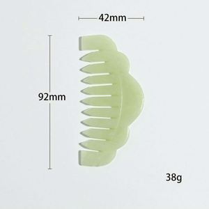 High Quality Handicraft Jade Stone Massage Gua Sha Comb for <b>Creative</b> <b>Gift</b> - Product Image 3