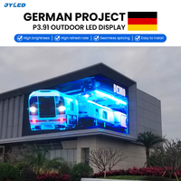 Pantalla LED 3D para Exteriores OEM Visible a Simple Vista P7.81 5500nits IP65 a Todo Color, Pantalla LED Fija para Fachadas de Edificios, Cartel Publicitario