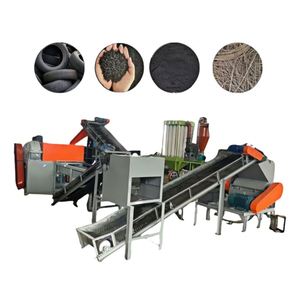 High Output <b>Waste</b> Tyre Recycling Line Automatic Scrap Tire Shredder for Rubber Granules Caucho - Product Image 1