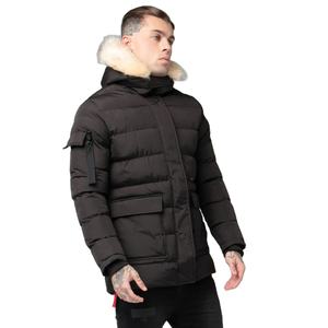 Chaqueta de Invierno Reversible para Hombre, Ecológica, con Relleno de Algodón, Logotipo Frontal Personalizado - Product Image 1