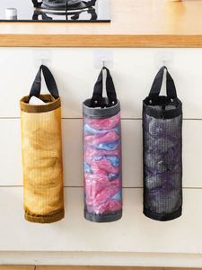 Plastic <b>Bag</b> Holder Grocery <b>Bag</b> Holder Mesh Hanging Storage <b>Bag</b> Dispenser - Product Image 6