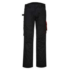 PORTWEST - PW240BDR36 PW2 Service pantalon noir/rouge-PANTALON DE TRAVAIL EAN 5036108363209 PERFORMANCE PANTALON DE TRAVAIL - Product Image 1