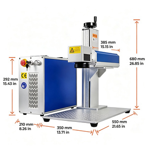 <b>Level</b> Galvo Jewellery <b>Laser</b> Engraving Machine Jpt Mopa Fiber Marking 20W-100W Supports DXF/BMP/AI Formats - Product Image 3