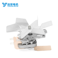220v 230v 50Hz 60Hz moteur de ventilateur de moteur de pôle ombragé pour four à convection