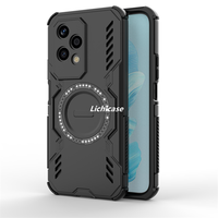 Lichicase nouveau modèle populaire robuste TPU PC coque de téléphone magnétique pour Honor 200 200 Lite 400 Lite couverture de téléphone portable