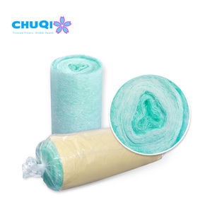 Màu xanh lá cây sợi thủy tinh tầng lọc phương tiện truyền thông cho tự động sơn dừng <span class=keywords><strong>Spray</strong></span> <span class=keywords><strong>Booth</strong></span> cho sơn gian hàng - Product Image 6