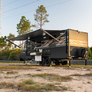 Remolque <span class=keywords><strong>de</strong></span> Viaje Todoterreno con Panel Compuesto <span class=keywords><strong>de</strong></span> Aluminio, Casa Rodante con Sistema <span class=keywords><strong>de</strong></span> Entretenimiento, MP5 y TV - Product Image 4