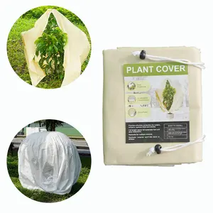 농업 저렴한 비용 핫 세일 폴리 프로필렌 통기성 정원 안티 서리 패브릭 개별 식물을 위한 식물 보호 양털