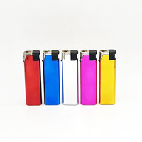 Ventes Flash : Briquet Torche Métallique Personnalisable avec Logo, Rechargeable au Gaz, Coupe-Vent et Disponible en Plusieurs Couleurs