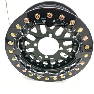 Roues UTV de 15 pouces 15x7 Déport 5+2 Motif de boulons 4/137 Roue en aluminium pour <span class=keywords><strong>Can</strong></span> <span class=keywords><strong>Am</strong></span> X3 <span class=keywords><strong>Maverick</strong></span> - Product Image 3