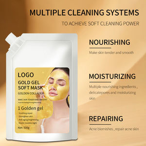 Mascarilla Facial en Polvo de Ácido Hialurónico y Oro de 24k, con Colágeno Profundo, Centella Asiática, Blanqueadora, Antiarrugas y Reafirmante, Marca Blanca - Product Image 3