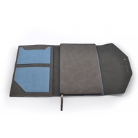 Fournitures de bureau, journal intime personnalisable avec couverture rigide, échantillon gratuit, journal personnalisé avec couverture en cuir, carnets en PU avec ruban
