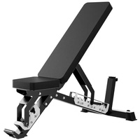 Banc de musculation réglable en acier, portable et durable, avec sécurité et stabilité, pour salle de sport commerciale et entraînement à domicile