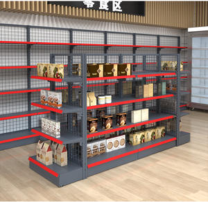 Espositore per vendita al dettaglio gondole scaffali scaffali scaffalature per supermercato dettaglio scaffalature negozio di alimentari - Product Image 6