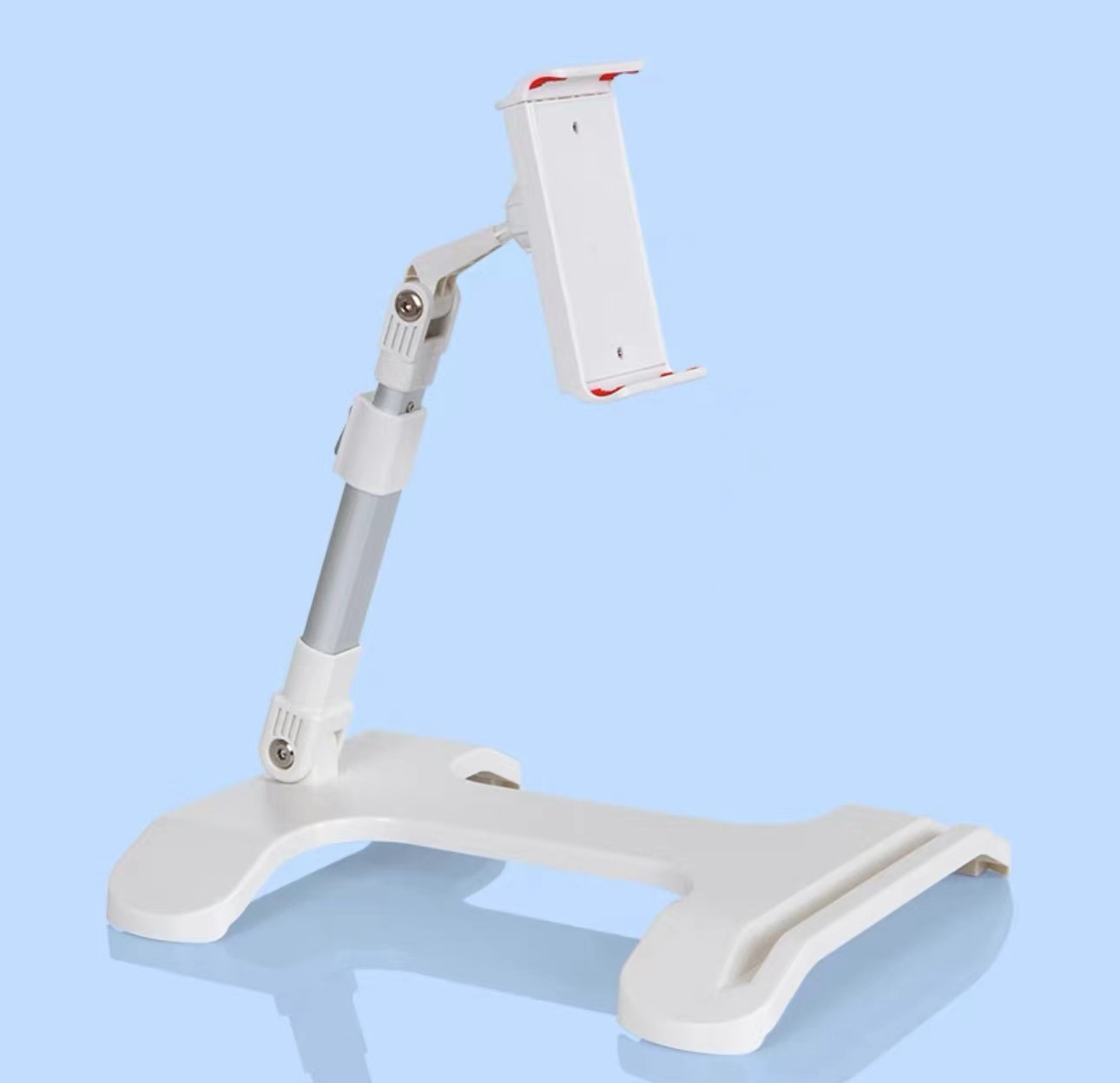 White - phone and tablet stand