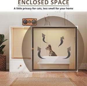 Vitrina Moderna SENYU con Puerta de Vidrio y Rejillas de Ventilación - Product Image 3