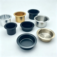 Service de tournage métallique OEM : Pièces coniques et en forme de cône en aluminium et acier inoxydable sur mesure, tolérance de 0,05 mm, traitement de surface brossé