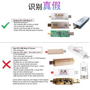 V3 <span class=keywords><strong>R820T2</strong></span> <span class=keywords><strong>RTL2832U</strong></span> 1PPM TCXO RTLSDR, definición de dispositivo suave, inalámbrico, 1 unidad - Product Image 4