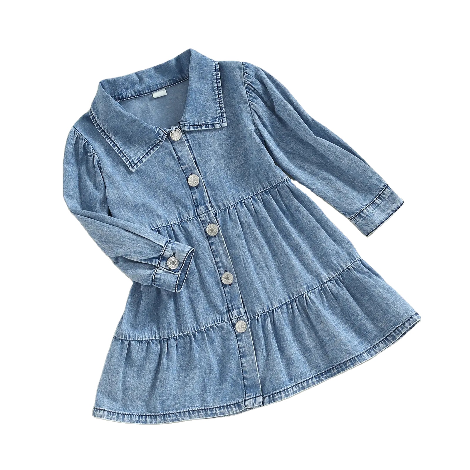 slim fit dress slacks Suntan Chambray Dress main image 1