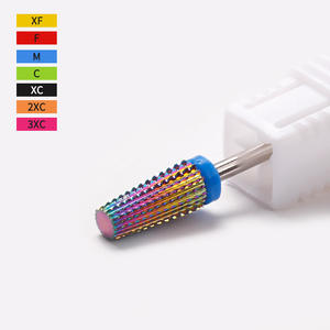 Broca de carburo cónico 5 en 1 para uñas, fresa para <span class=keywords><strong>manicura</strong></span>, eliminación de Gel acrílico, herramienta de accesorios para uñas - Product Image 2